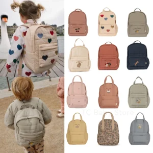 New KS Baby Backpack Parent-child Kids Schoolbag Kindergarten Bags Brand Traveling Cherry Children's Boys Girls Mom Storage 1